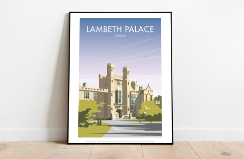 Lambeth Palace By Artist Dave Thompson - Premium Art Print