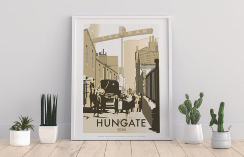 Hungate By Artist Dave Thompson - 11X14inch Premium Art Print