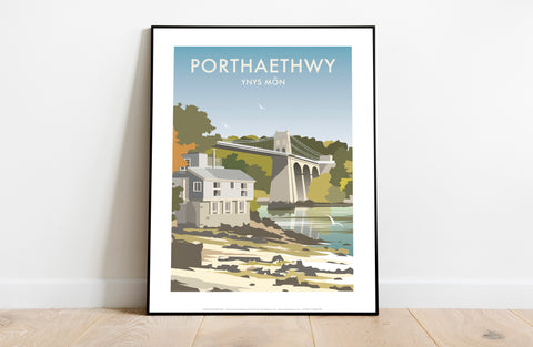 Porthaethwy By Artist Dave Thompson - Premium Art Print