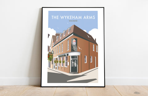 The Wykeham Arms By Artist Dave Thompson - 11X14inch Premium Art Print