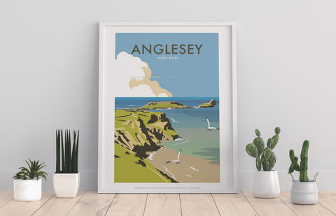 Anglesey By Artist Dave Thompson - 11X14inch Premium Art Print