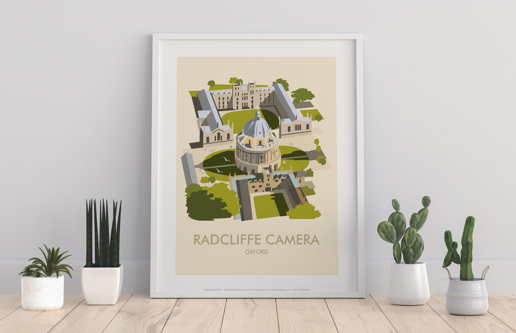 Radcliffe Camera By Artist Dave Thompson - 11X14inch Premium Art Print