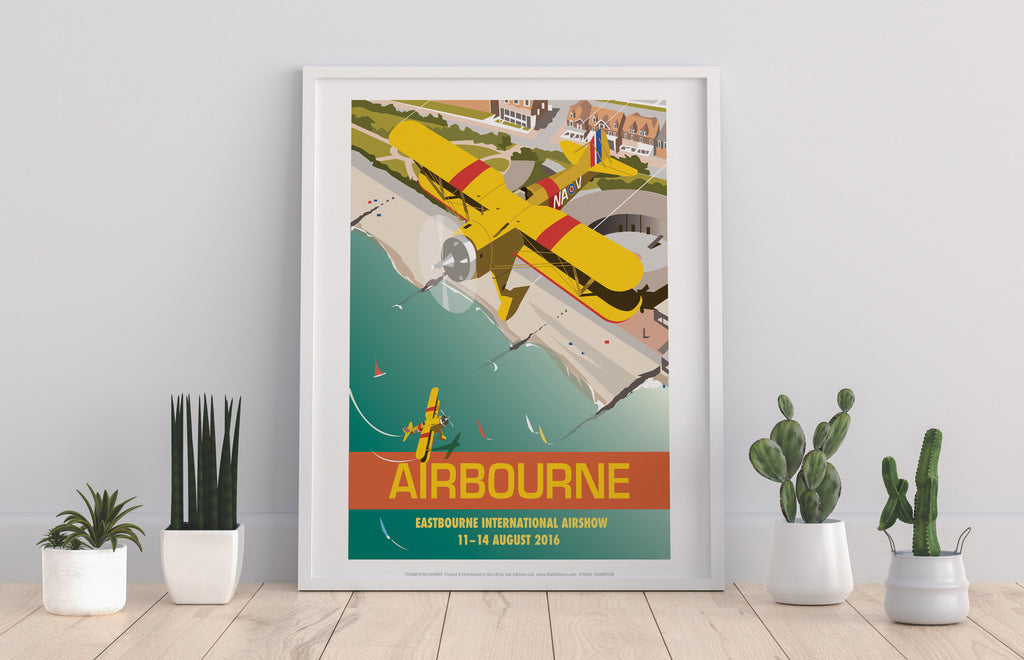 Airbourne By Artist Dave Thompson - 11X14inch Premium Art Print