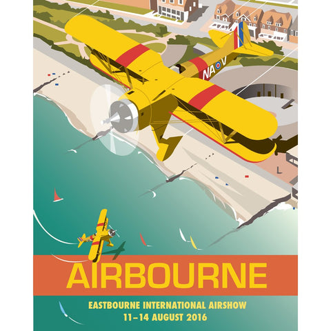 THOMPSON314: Eastbourne Airshow, Sussex 24" x 32" Matte Mounted Print