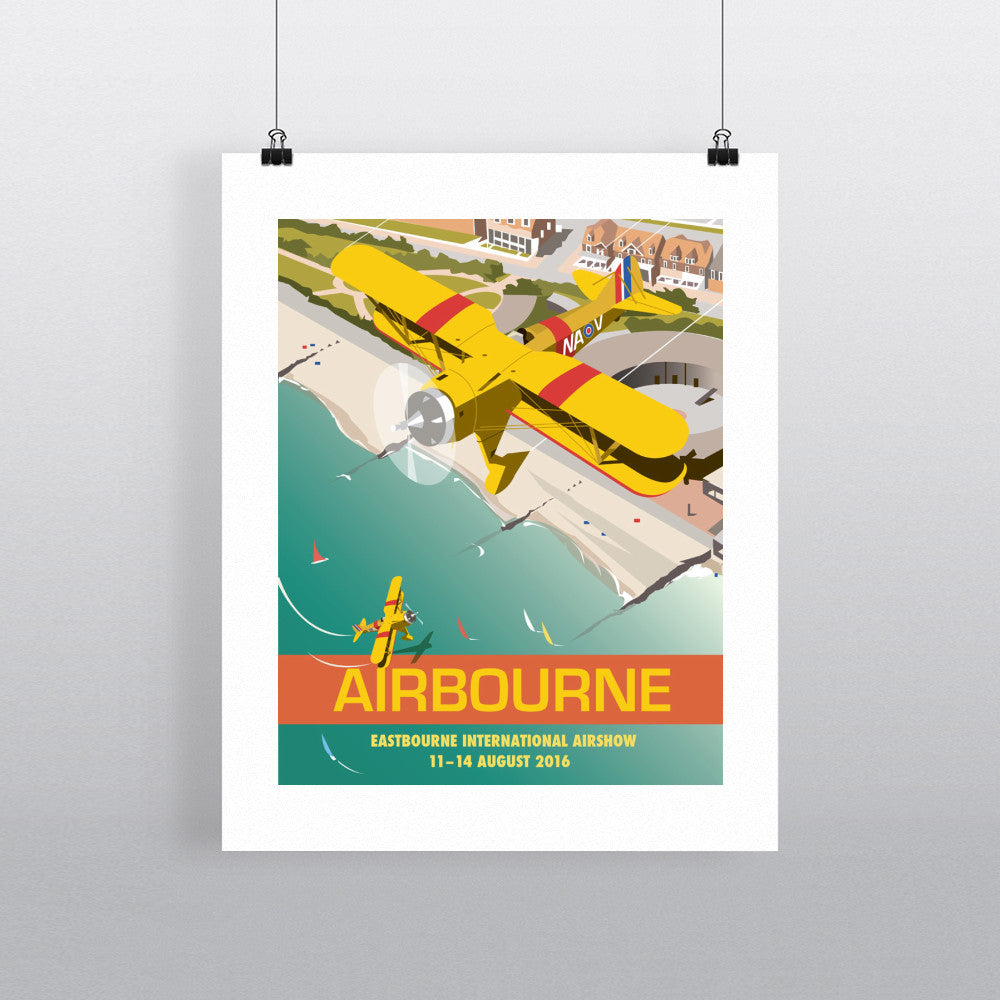 THOMPSON314: Eastbourne Airshow, Sussex 24" x 32" Matte Mounted Print