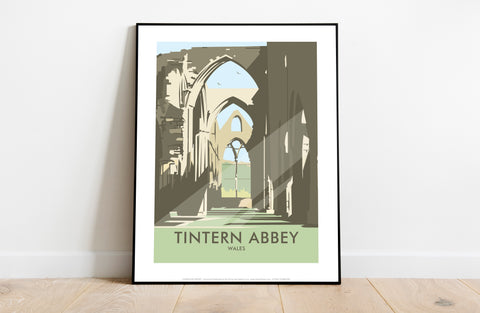 Tintern Abbey By Artist Dave Thompson - Premium Art Print
