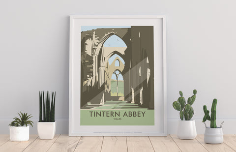 Tintern Abbey By Artist Dave Thompson - Premium Art Print