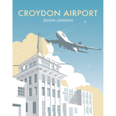 THOMPSON325: Croydon Airport, Surrey 24" x 32" Matte Mounted Print