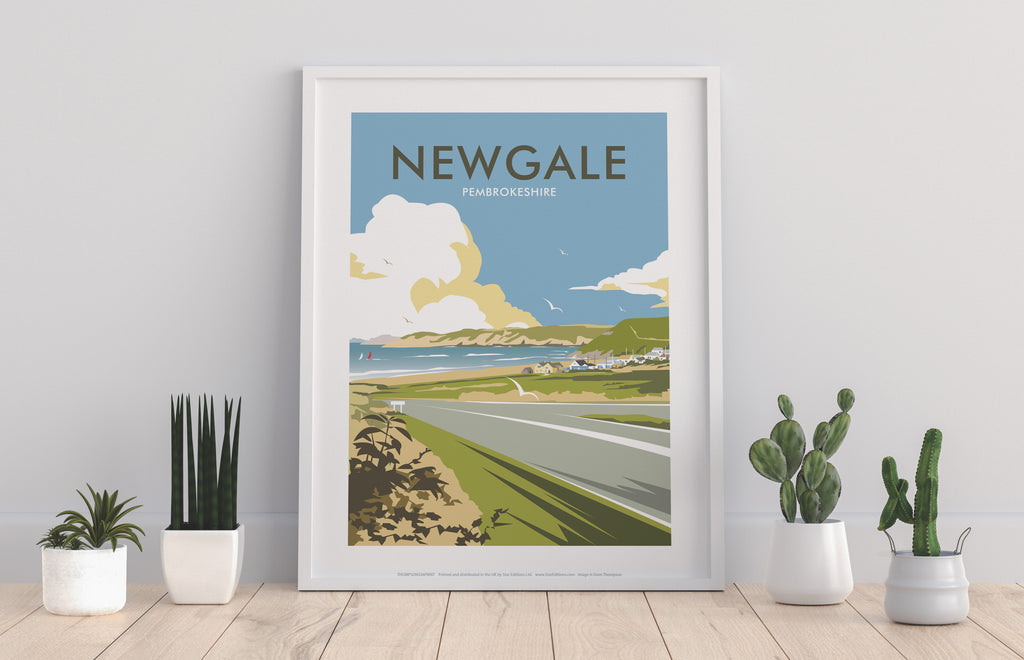 Newgale By Artist Dave Thompson - 11X14inch Premium Art Print