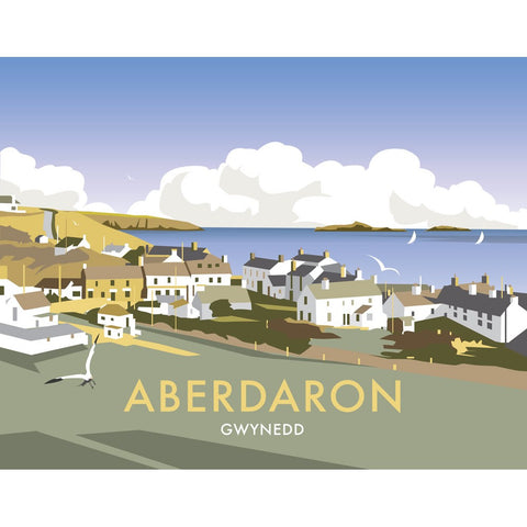 THOMPSON328: Aberdaron, South Wales 24" x 32" Matte Mounted Print