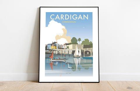 Cardigan By Artist Dave Thompson - 11X14inch Premium Art Print