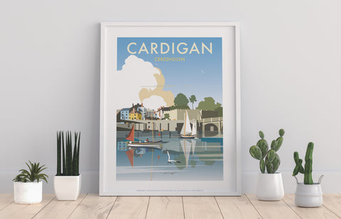 Cardigan By Artist Dave Thompson - 11X14inch Premium Art Print