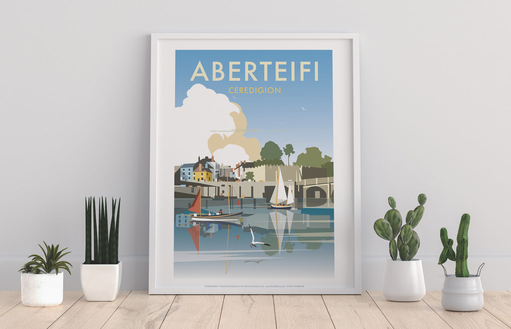 Aberteifi By Artist Dave Thompson - 11X14inch Premium Art Print