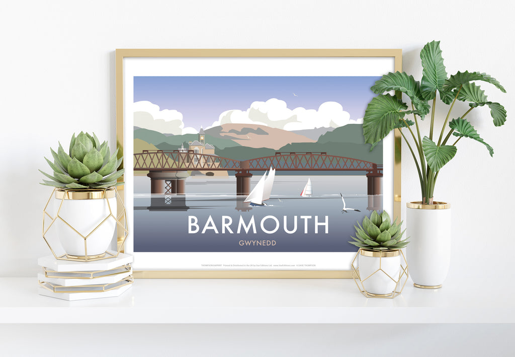 Barnmouth By Artist Dave Thompson - 11X14inch Premium Art Print