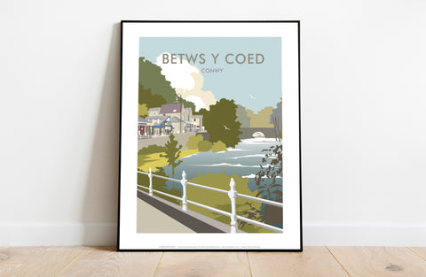 Betws Y Coed By Artist Dave Thompson - Premium Art Print