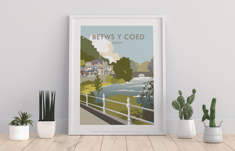 Betws Y Coed By Artist Dave Thompson - Premium Art Print