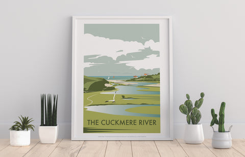 The Cuckmere River By Artist Dave Thompson - Art Print
