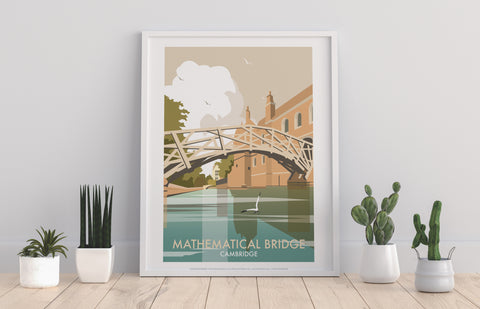 Mathematical Bridge By Artist Dave Thompson - Art Print