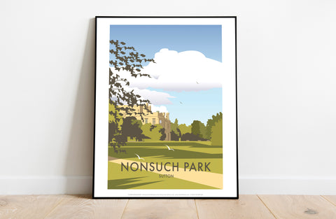 Nonsuch Park By Artist Dave Thompson - Premium Art Print