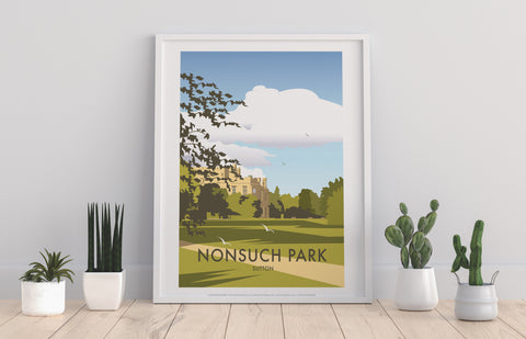 Nonsuch Park By Artist Dave Thompson - Premium Art Print