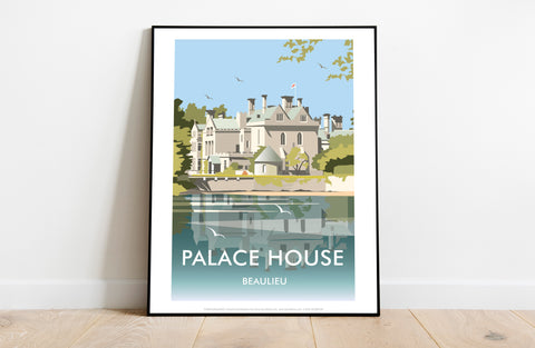 Palace House By Artist Dave Thompson - Premium Art Print