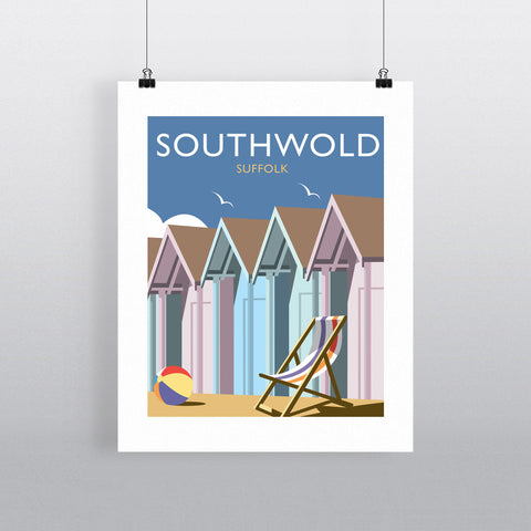 THOMPSON367: Southwold, Suffolk 24" x 32" Matte Mounted Print