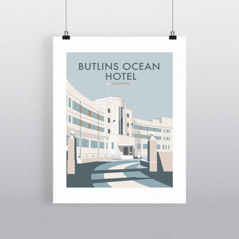 THOMPSON368: Butlins Ocean Hotel, Saltdean 24" x 32" Matte Mounted Print