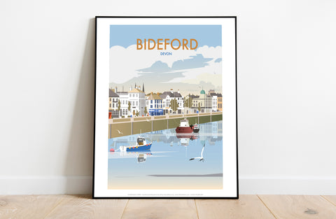 Bideford, Devon By Artist Dave Thompson - Premium Art Print