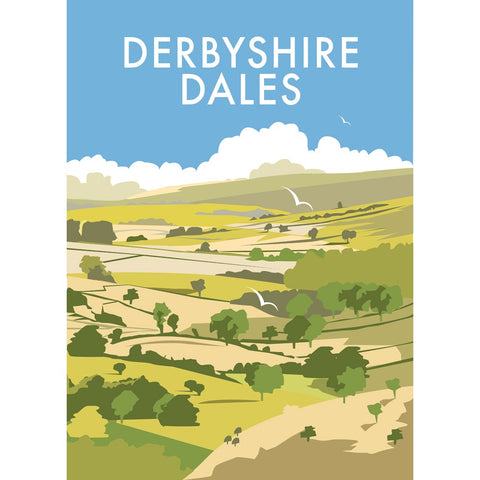 THOMPSON373: Derbyshire Dales 24" x 32" Matte Mounted Print