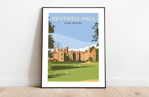 Kentwell Hall By Artist Dave Thompson - Premium Art Print