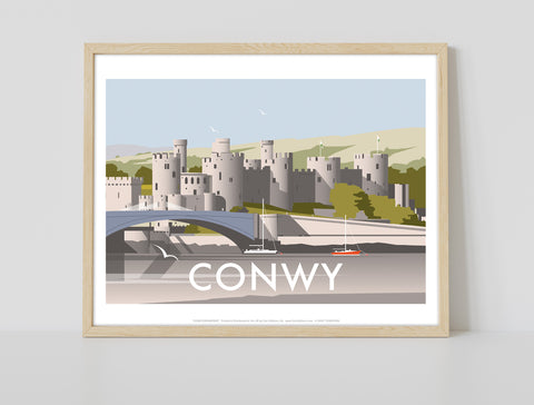 Conwy By Artist Dave Thompson - 11X14inch Premium Art Print