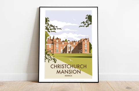 Christchurch Masion By Artist Dave Thompson - Art Print