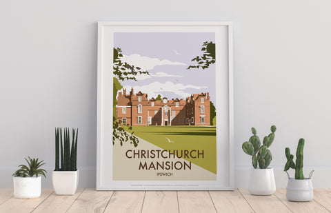 Christchurch Masion By Artist Dave Thompson - Art Print