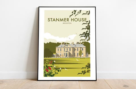 Stanmer House By Artist Dave Thompson - Premium Art Print