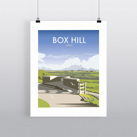 THOMPSON394: Box Hill, Surrey 24" x 32" Matte Mounted Print