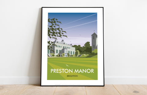Preston Manor By Artist Dave Thompson - Premium Art Print