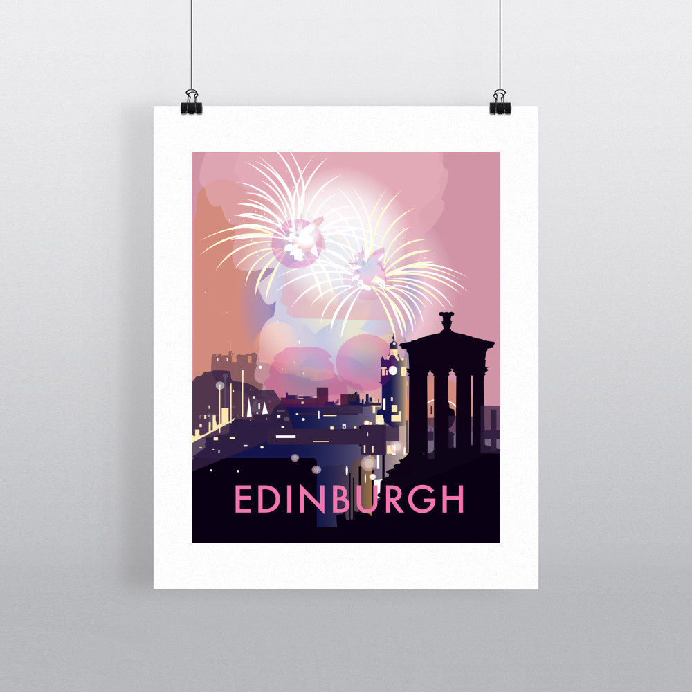 THOMPSON406: Edinburgh 24" x 32" Matte Mounted Print