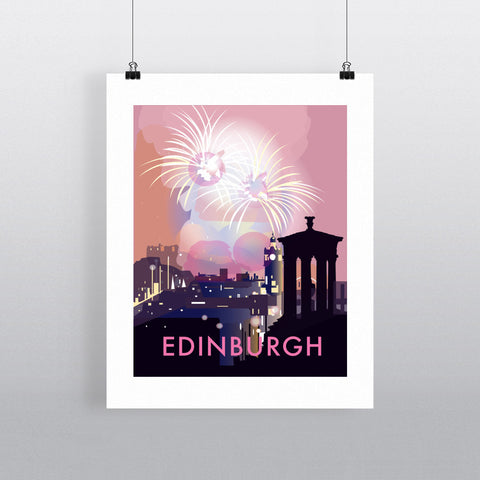 THOMPSON406: Edinburgh 24" x 32" Matte Mounted Print