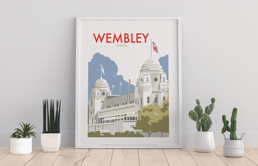 Wembley By Artist Dave Thompson - 11X14inch Premium Art Print
