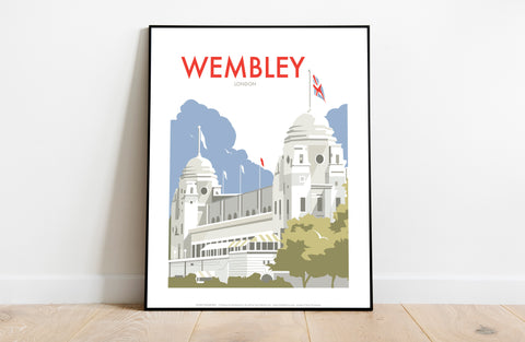 Wembley By Artist Dave Thompson - 11X14inch Premium Art Print