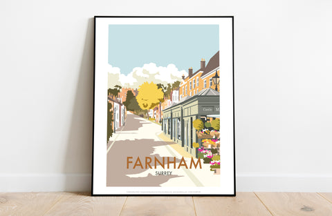 Farnham By Artist Dave Thompson - 11X14inch Premium Art Print
