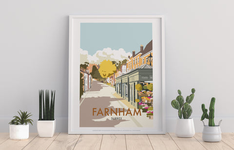 Farnham By Artist Dave Thompson - 11X14inch Premium Art Print