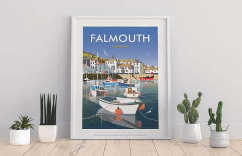 Falmouth By Artist Dave Thompson - 11X14inch Premium Art Print