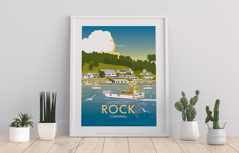 Rock By Artist Dave Thompson - 11X14inch Premium Art Print