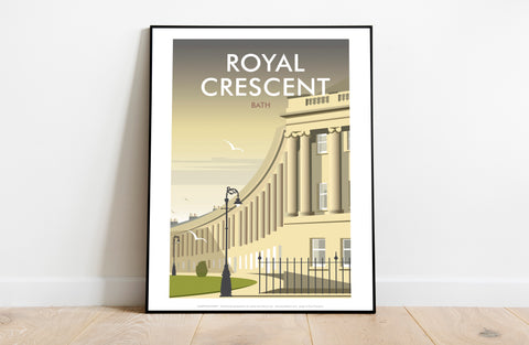 Royal Crescent By Artist Dave Thompson - Premium Art Print