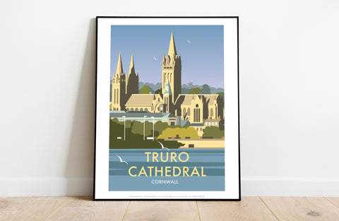 Truro Cathedral By Artist Dave Thompson - Premium Art Print