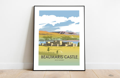 Beaumaris Castle By Artist Dave Thompson - 11X14inch Premium Art Print