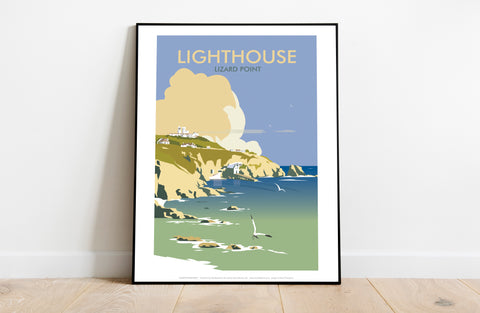 Lighthouse By Artist Dave Thompson - Premium Art Print