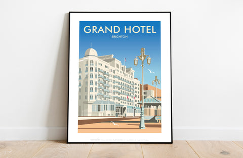 Grand Hotel By Artist Dave Thompson - Premium Art Print
