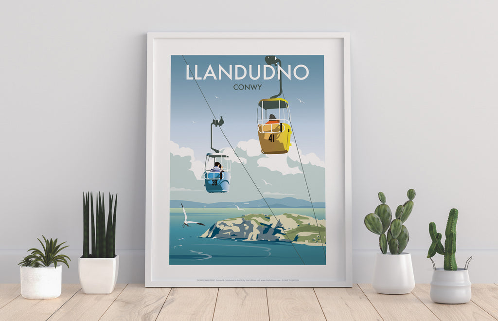 Llandudno By Artist Dave Thompson - 11X14inch Premium Art Print